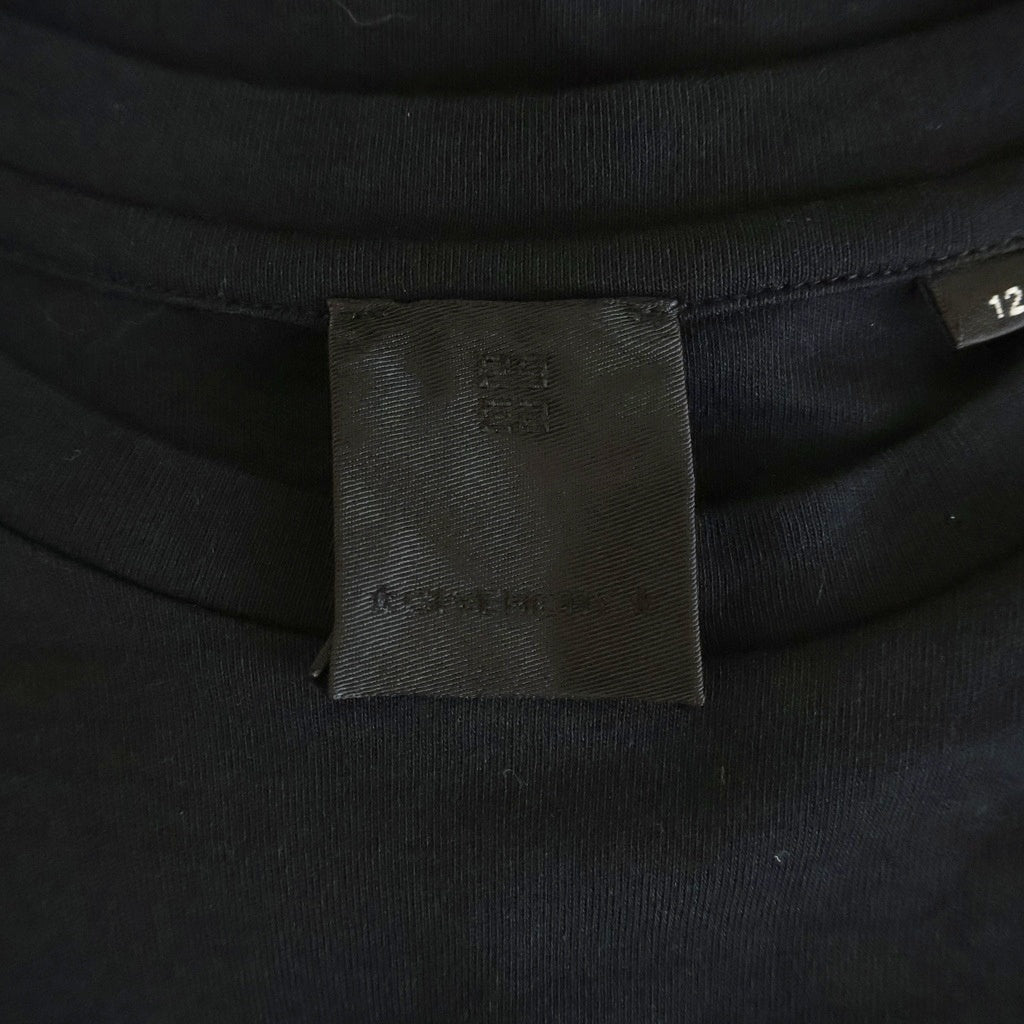 GIVENCHY(ジバンシィ) ペイズリー柄 ロゴプリントワンピース ドレス コットン ブラック H12220 3261676 018214 キッズ