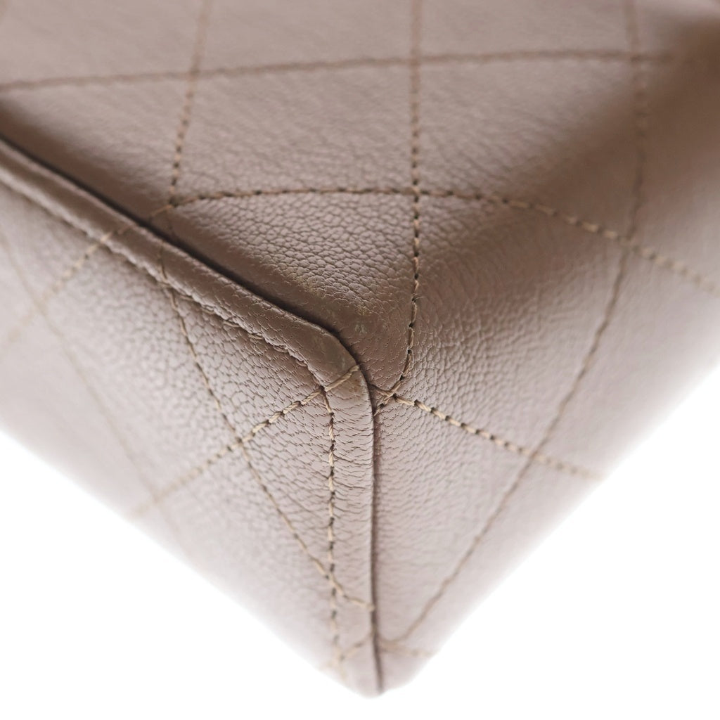 CHANEL(シャネル) バニティ チェーンショルダーバッグ ミニバッグ ピンクベージュ レザー AP4385 ゴールド金具 レディース