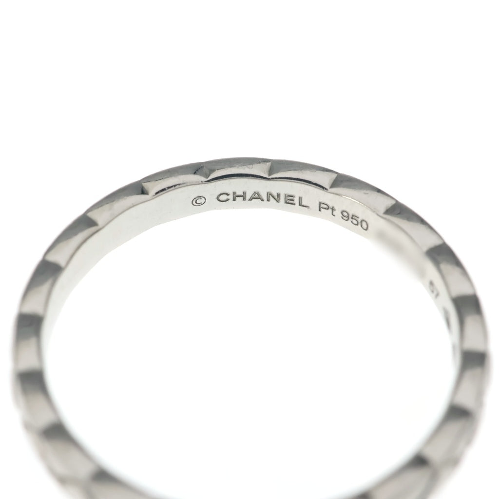 CHANEL(シャネル) ココクラッシュ リング Pt950 プラチナ #57