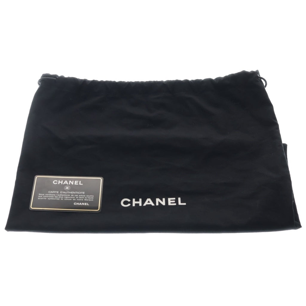 CHANEL(シャネル) アフィニティ 2WAYハンドバッグ チェーンショルダーバッグ ブルー キャビアスキン A93749 ゴールド金具 レディース