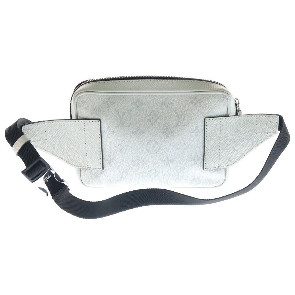 LOUIS VUITTON(ルイヴィトン) タイガラマ バムバッグ アウトドア ウエストバッグ ボディバッグ ショルダーバッグ ホワイト レザー×PVC M30247 シルバー金具