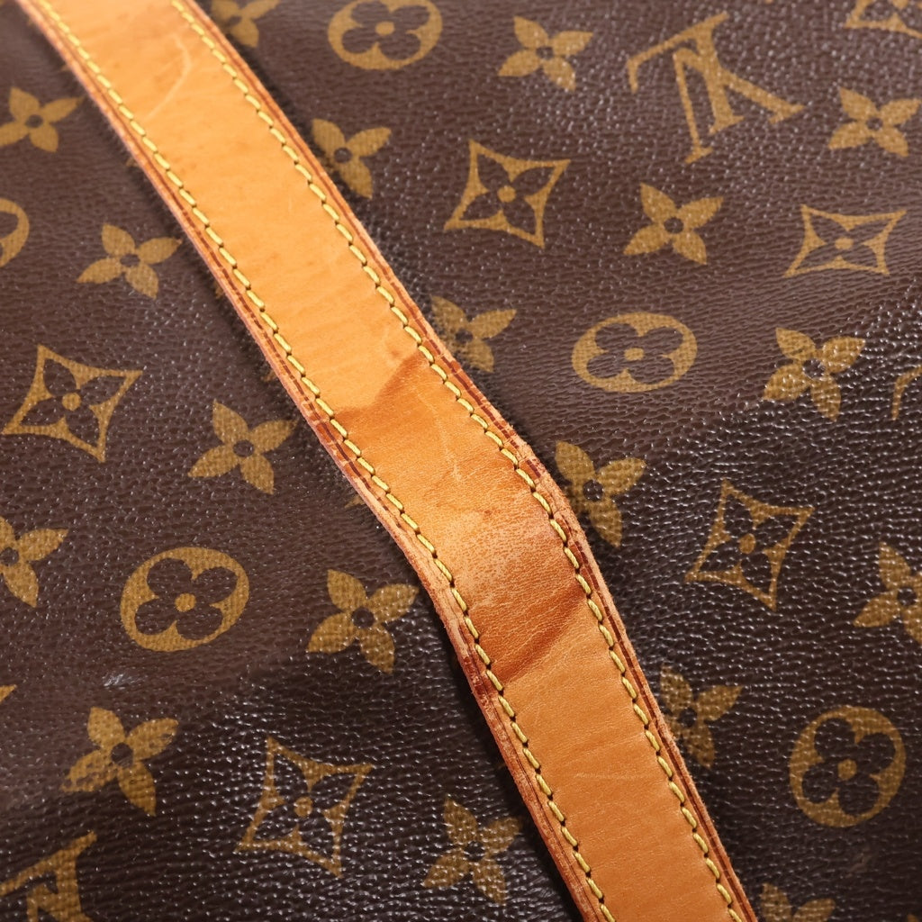 LOUIS VUITTON(ルイヴィトン) モノグラム キーポル60 PVC レザー ハンドバッグ ボストンバッグ ブラウン M41422