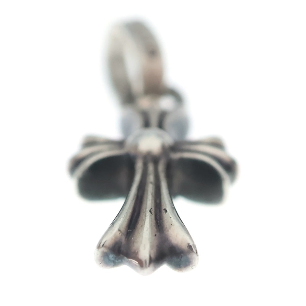 CHROME HEARTS(クロムハーツ) CRS BBYFAT P DMND ベイビーファット PAVEダイヤ チャーム シルバーネックレストップ シルバー