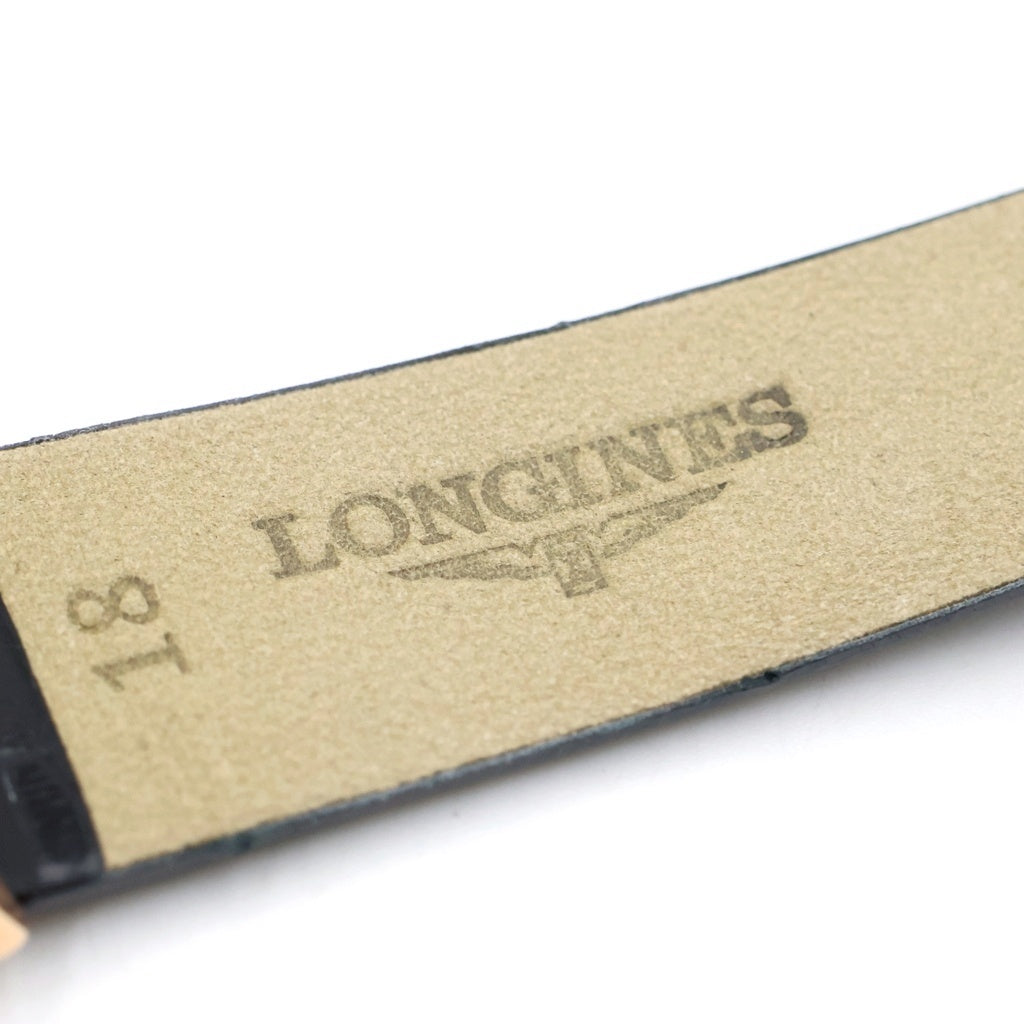LONGINES(ロンジン) グランクラッシック 黒文字盤 GP×レザー/QZ レザー クォーツ 腕時計 L4.709.1.57.2