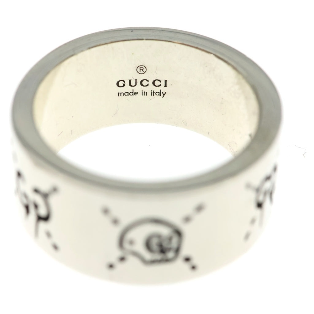 GUCCI(グッチ) ゴースト GG リング スカル 指輪 SV925 シルバー