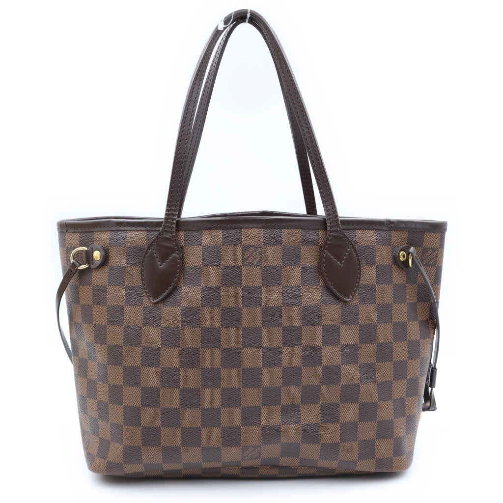 LOUIS VUITTON(ルイヴィトン) ダミエ ネヴァーフルPM トートバッグ ハンドバッグ PVC×レザー ブラウン N41359 レディース