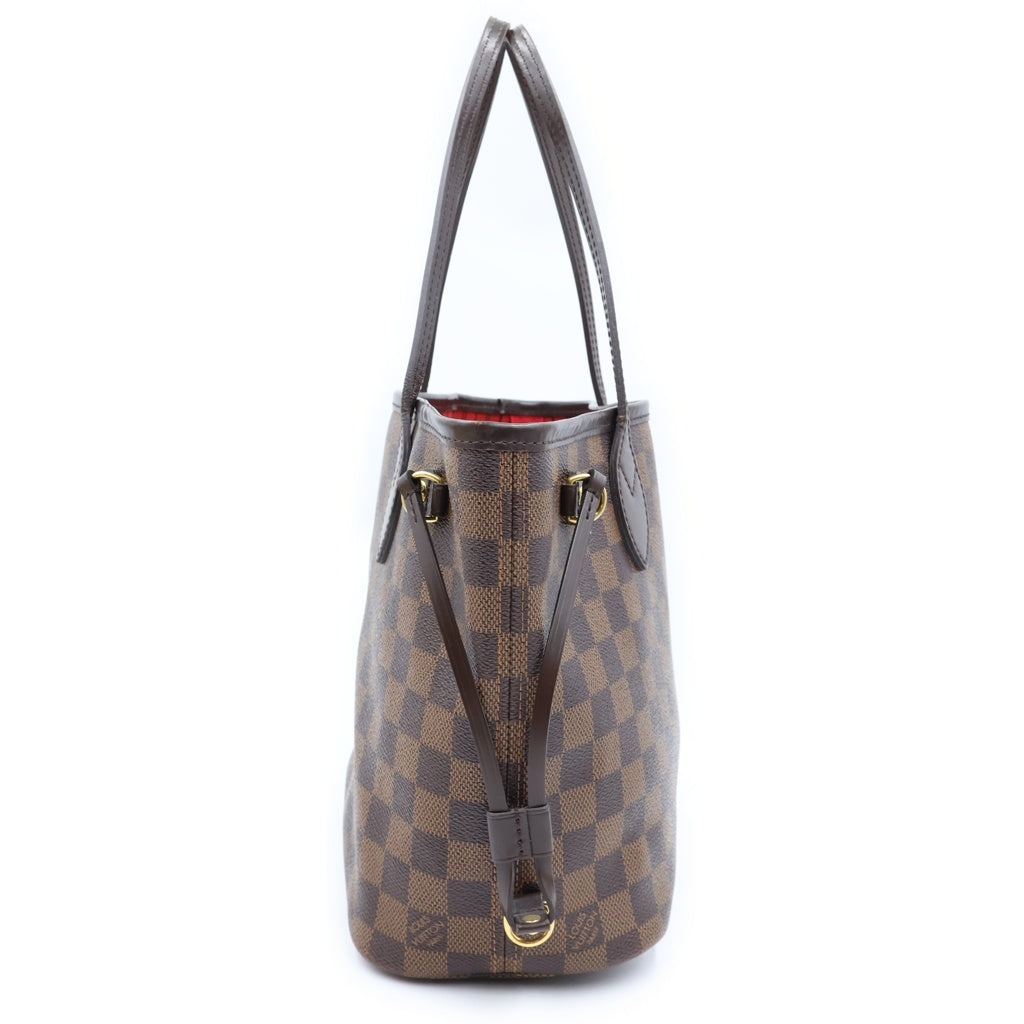 LOUIS VUITTON(ルイヴィトン) ダミエ ネヴァーフルPM トートバッグ ハンドバッグ PVC×レザー ブラウン N41359 レディース