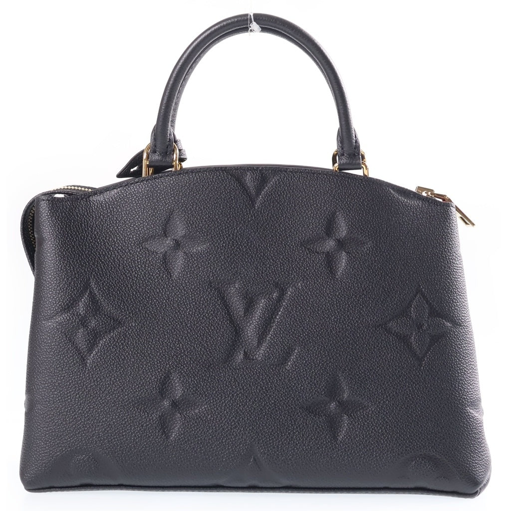 LOUIS VUITTON(ルイヴィトン) モノグラム アンプラント プティパレPM レザー 2WAY ハンドバッグ ショルダーバッグ ICタイプ ノワール ブラック M58916 レディース