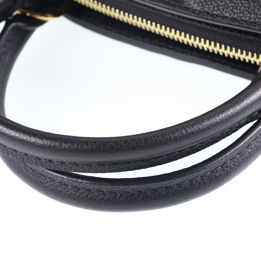 LOUIS VUITTON(ルイヴィトン) モノグラム アンプラント プティパレPM レザー 2WAY ハンドバッグ ショルダーバッグ ICタイプ ノワール ブラック M58916 レディース
