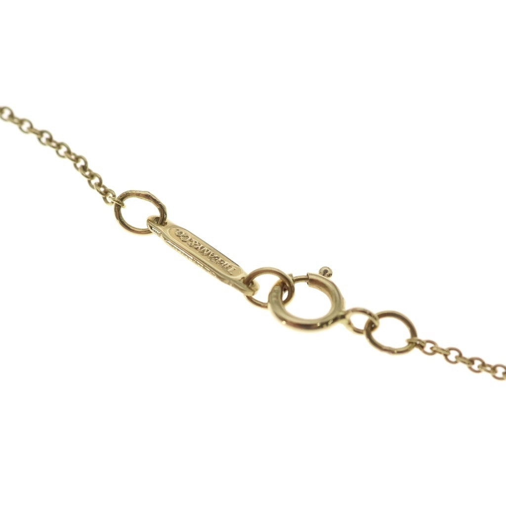 TIFFANY & Co.(ティファニー) ドッツ サークル 6PD ネックレス Au750 K18 YG イエローゴールド レディース