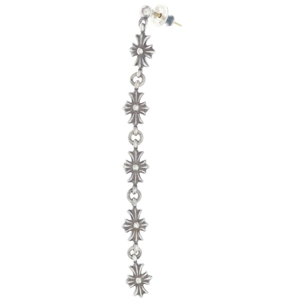 CHROME HEARTS(クロムハーツ) TINY E CH PLS 5 タイニーECHプラス5ドロップ シルバーピアス BCA117