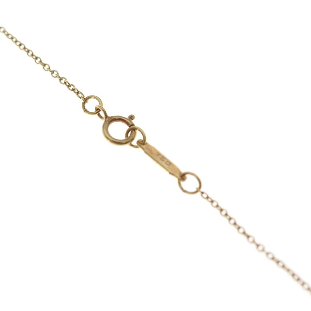 TIFFANY & Co.(ティファニー) シグネチャー パールネックレスAu750 K18 YG イエローゴールド レディース
