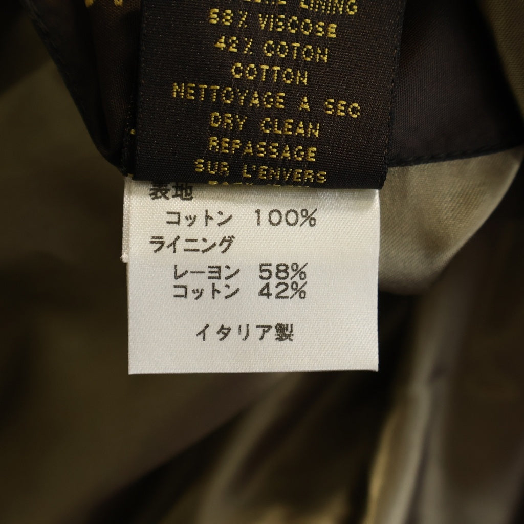 LOUIS VUITTON(ルイヴィトン) ■レーヨン コットン トレンチコート ベージュ