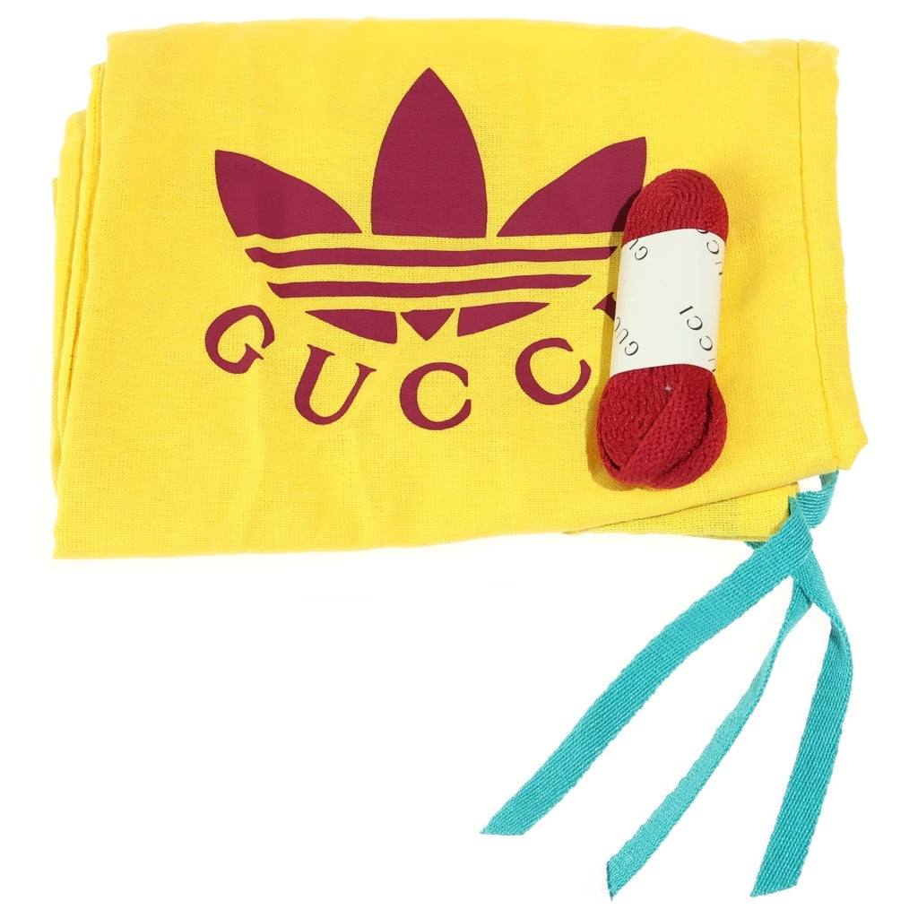 GUCCI(グッチ) ×adidas GAZELLE ローカットスニーカー ブルー×グリーン×ピンク マルチカラー 646652 #21cm レディース