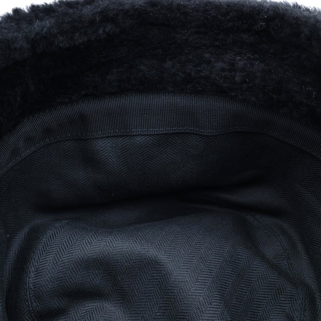 LOEWE(ロエベ) エンブロイダリー シアリング バケットハット ブラック #57 K820HB1X70 レディース