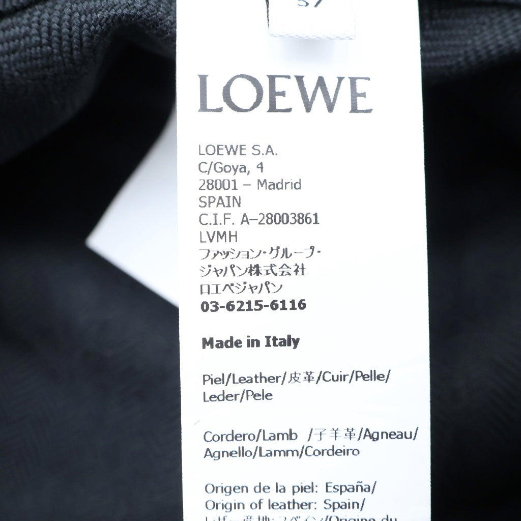 LOEWE(ロエベ) エンブロイダリー シアリング バケットハット ブラック #57 K820HB1X70 レディース