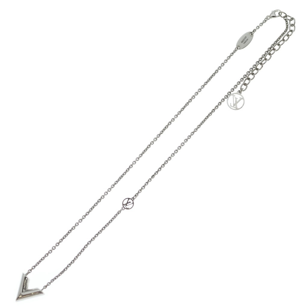 LOUIS VUITTON(ルイヴィトン) エッセンシャルV ネックレス ペンダント チェーン シルバー M63197 レディース