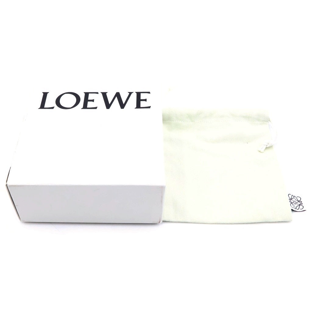 LOEWE(ロエベ) マスコット モンキーチャーム バッグチャーム レッド ブラウン フエルト レディース