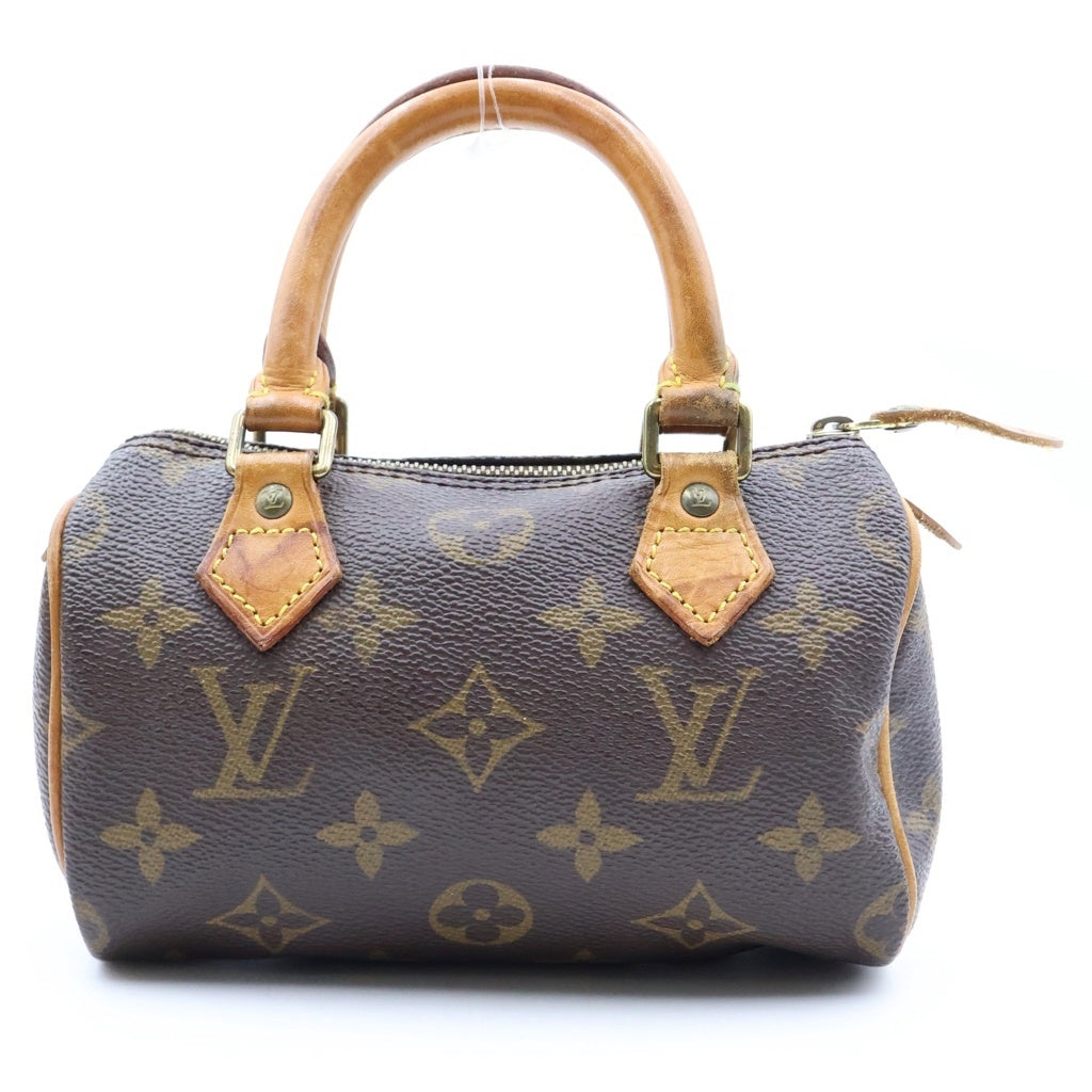 LOUIS VUITTON(ルイヴィトン) ミニスピーディ ハンドバック 2wayショルダー PVCレザー ブラウン M41534 レディース