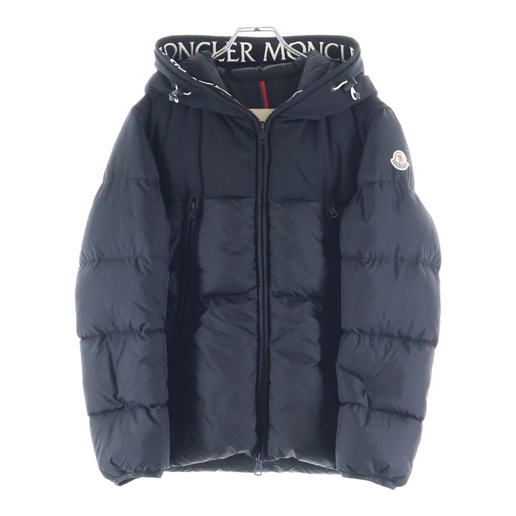 MONCLER(モンクレール) 21AW MONTCLA GIUBBOTTO モンクラー ロゴ刺繍 ナイロンダウンジャケット ブラック G20911A0014