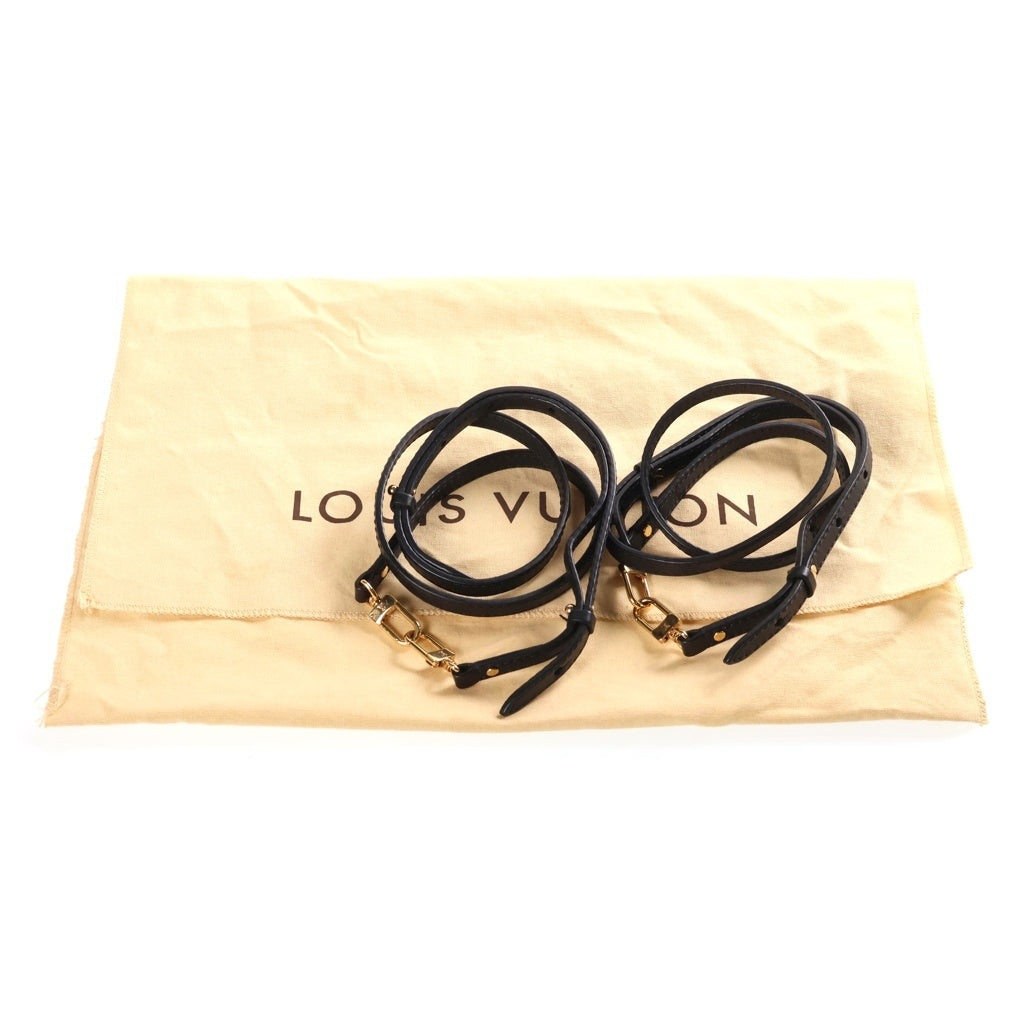 LOUIS VUITTON(ルイヴィトン) モノグラム パームスプリングスMINI リュックサック ブラウン×ブラック レザー×PVC M44873 ゴールド金具 レディース