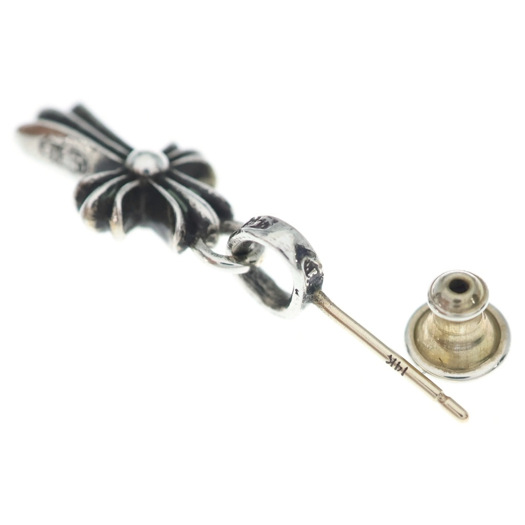 CHROME HEARTS(クロムハーツ) BBY F PPRCHN ベイビーファットクロス ドロップピアス シルバー BCA090