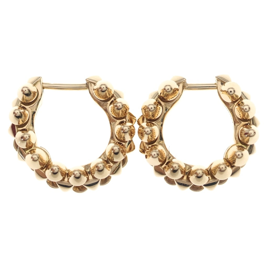 Cartier(カルティエ) クラッシュドゥカルティエ ミニ フープ ピアス K18YG イエローゴールド レディース