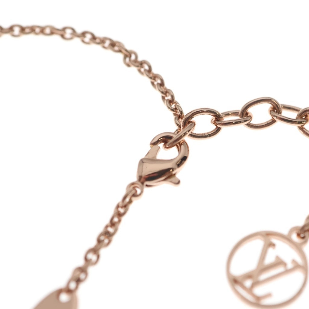 LOUIS VUITTON(ルイヴィトン) LVアイコニック ロゴラインストーン ブレスレット ピンクゴールド M0942A レディース