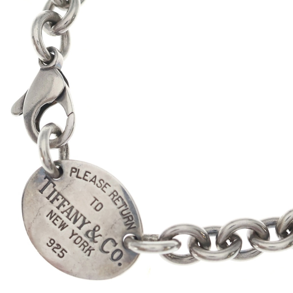 TIFFANY & Co.(ティファニー) リターントゥティファニー オーバルタグ チェーン ネックレス チョーカー 925