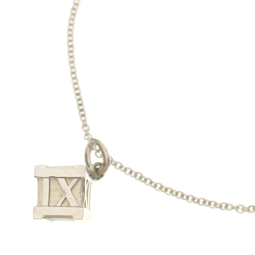 TIFFANY & Co.(ティファニー) アトラス キューブ ネックレス ペンダント チェーン シルバー 925 レディース