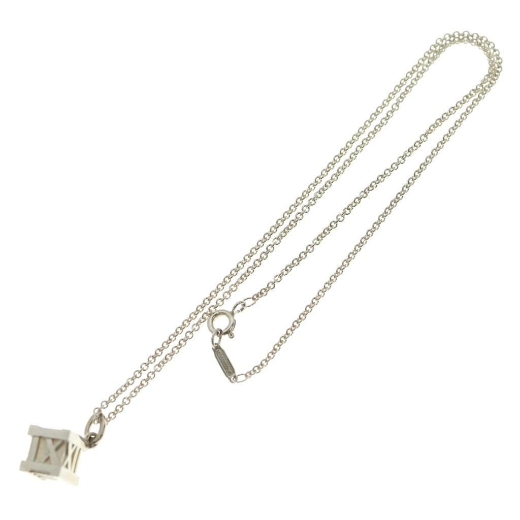 TIFFANY & Co.(ティファニー) アトラス キューブ ネックレス ペンダント チェーン シルバー 925 レディース