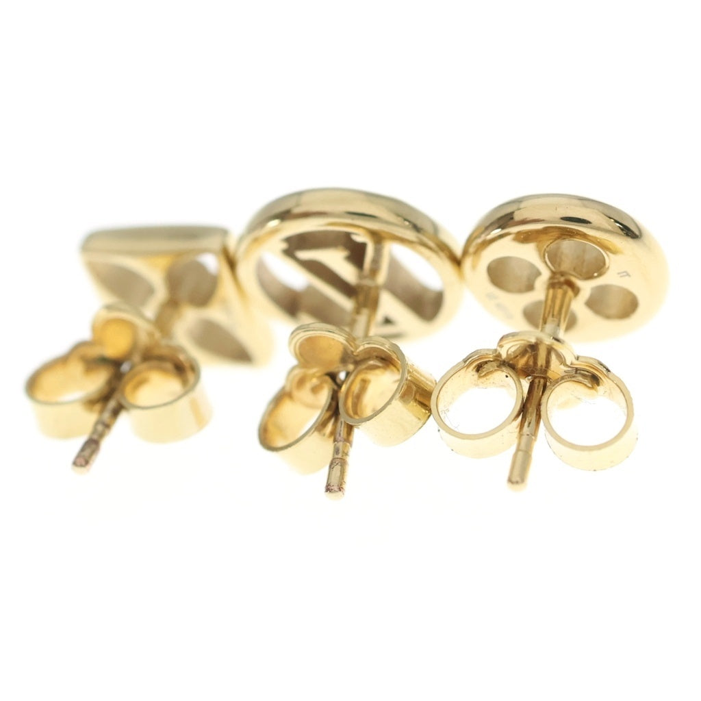 LOUIS VUITTON(ルイヴィトン) ピアス・クレイジーインロック ピアス 3連ピアス ゴールドGP M00395 レディース