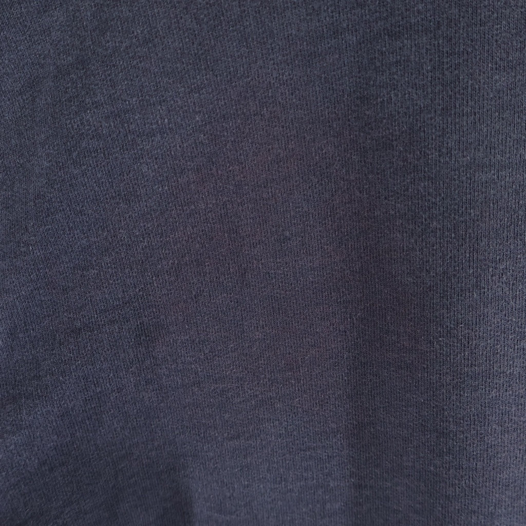 CHROME HEARTS(クロムハーツ) Y Not Label Cross Patch Half Zip Sweat ワイノット クロスパッチ ハーフジップ スウェット ネイビー