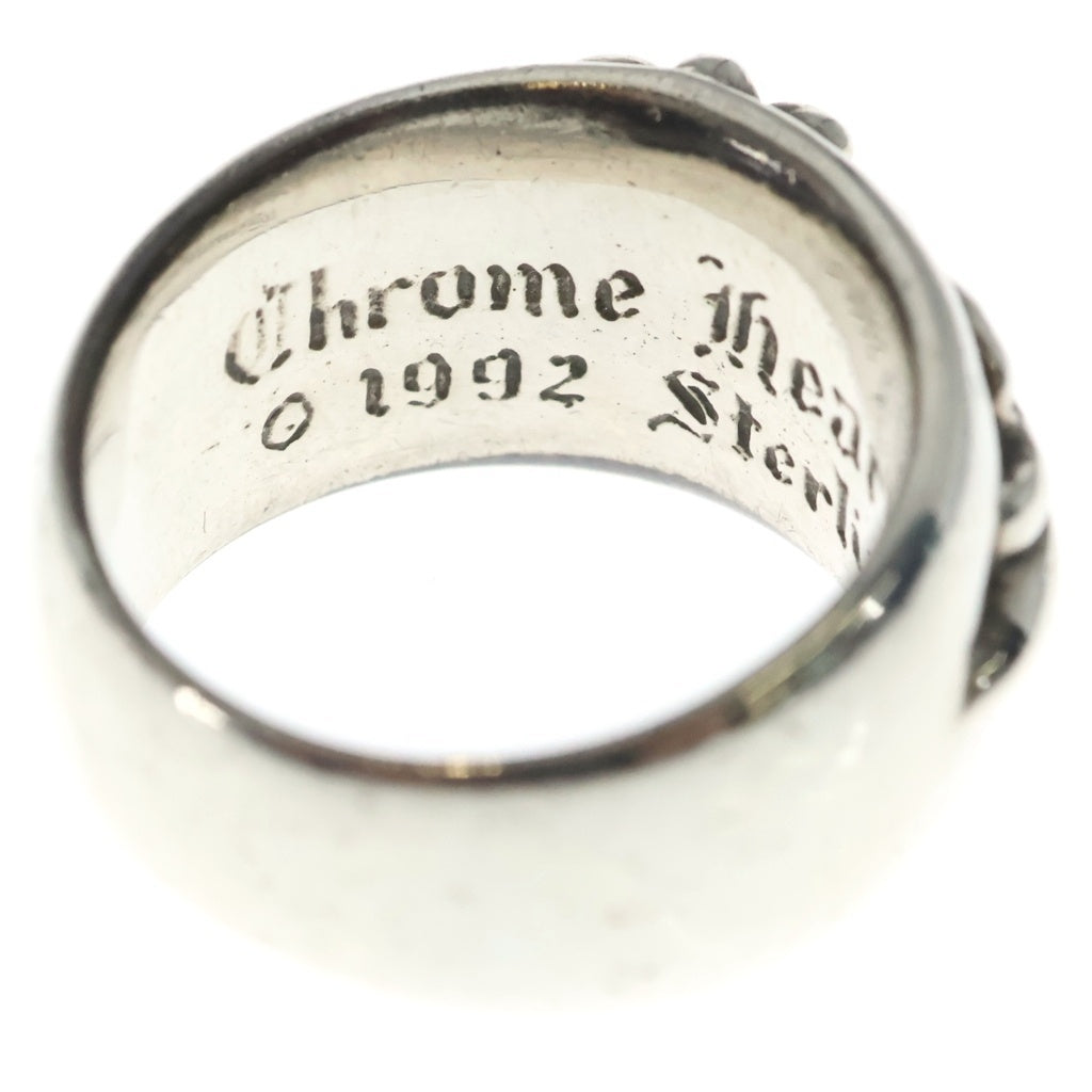 CHROME HEARTS(クロムハーツ) FLRL CRS フローラルクロス リング シルバー BCA346