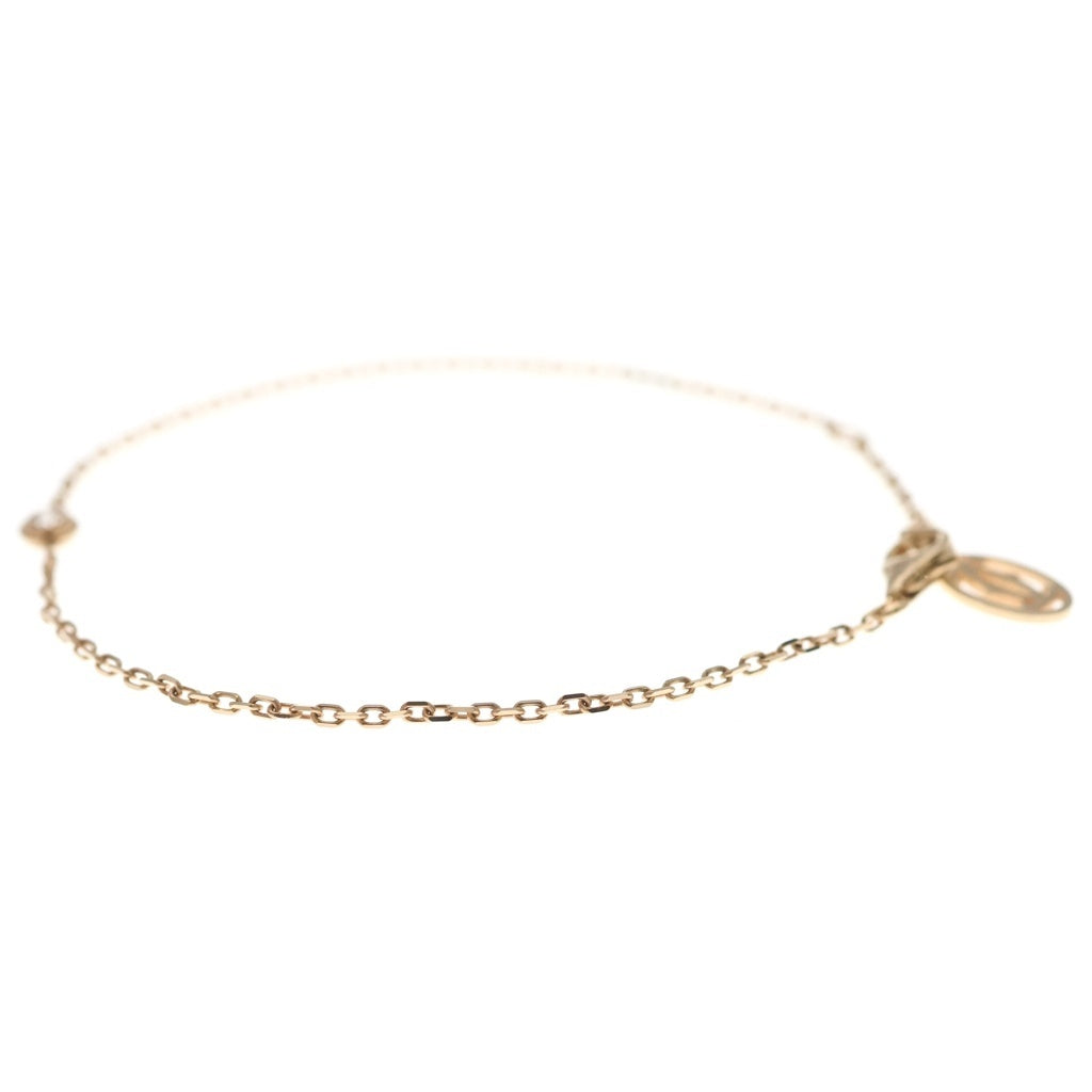 Cartier(カルティエ) ダムール SM 1Pダイヤモンド ブレスレット Au750 ピンクゴールド B6040300 レディース