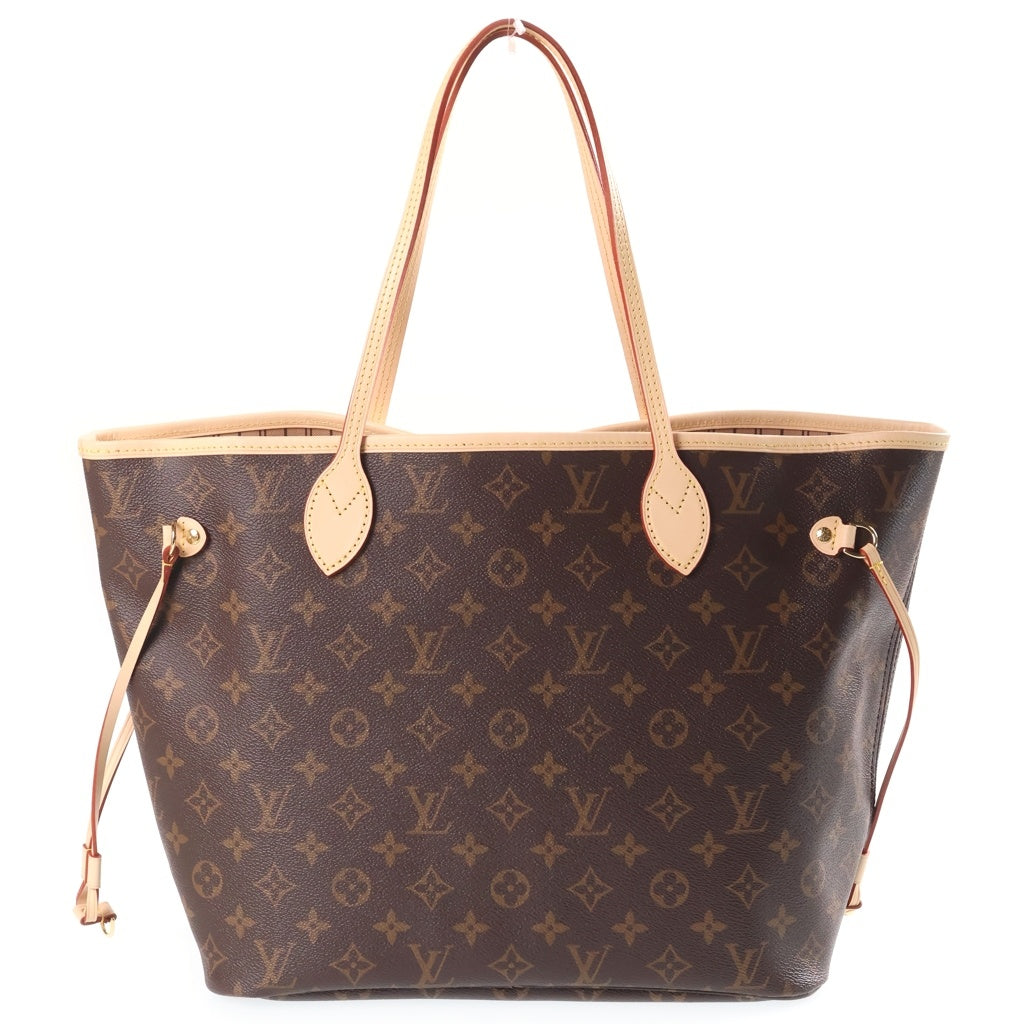 LOUIS VUITTON(ルイヴィトン) モノグラム ネヴァーフルMM トートバッグ ハンドバッグ ローズベージュ ブラウン PVC×レザー M46975 ICタイプ レディース