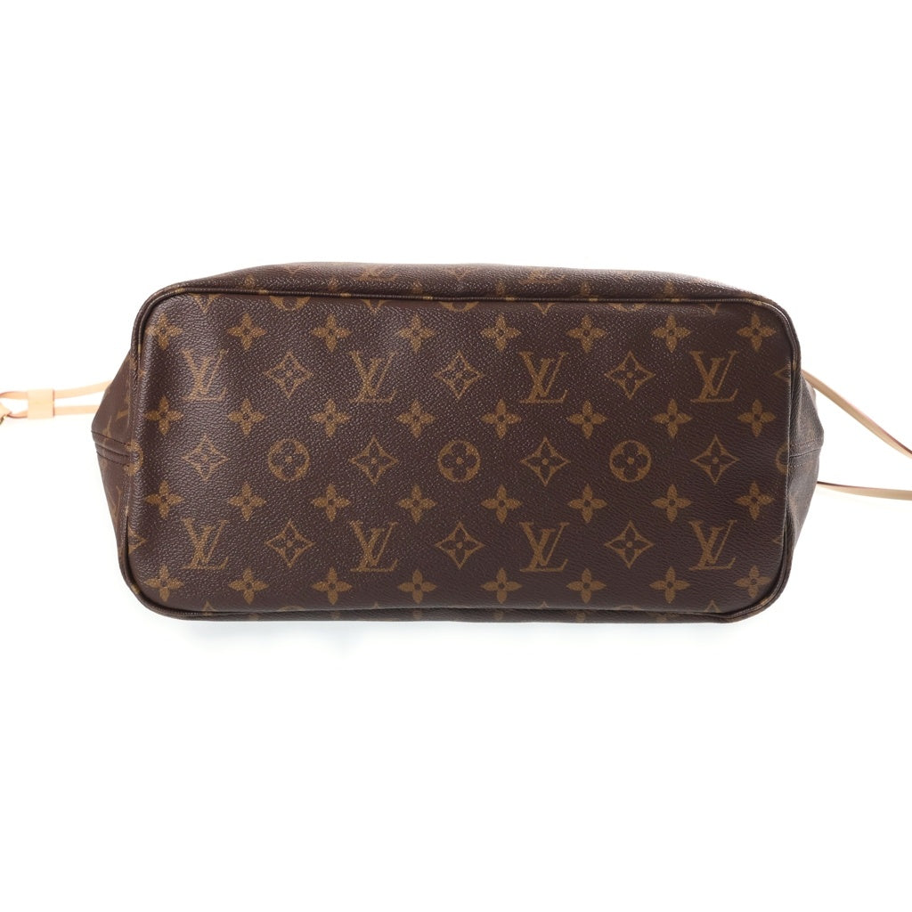 LOUIS VUITTON(ルイヴィトン) モノグラム ネヴァーフルMM トートバッグ ハンドバッグ ローズベージュ ブラウン PVC×レザー M46975 ICタイプ レディース