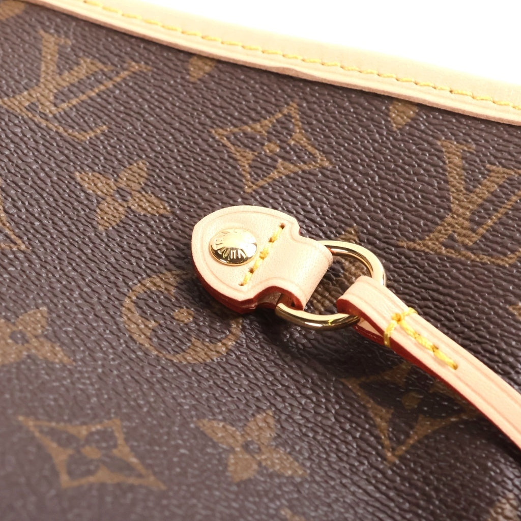 LOUIS VUITTON(ルイヴィトン) モノグラム ネヴァーフルMM トートバッグ ハンドバッグ ローズベージュ ブラウン PVC×レザー M46975 ICタイプ レディース