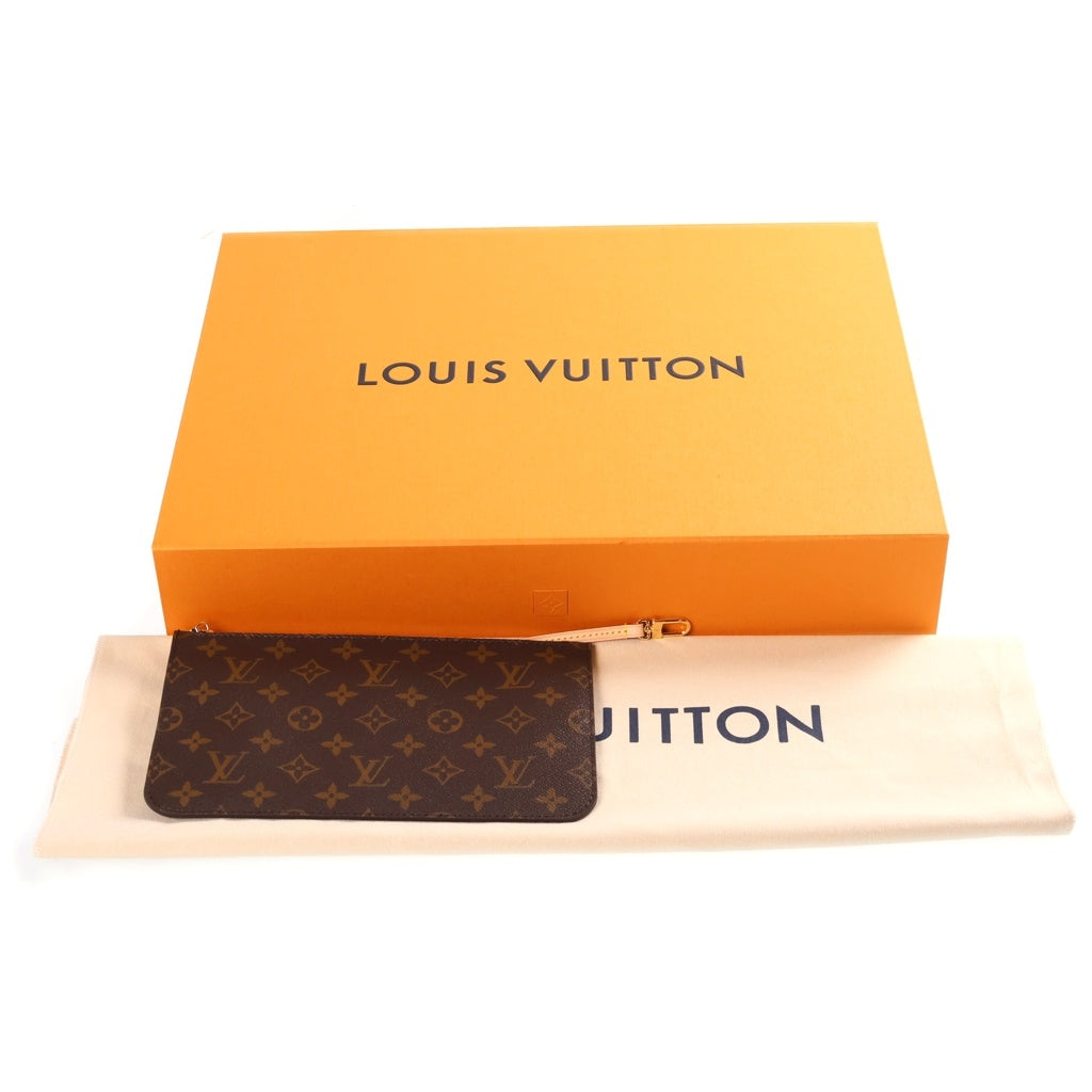 LOUIS VUITTON(ルイヴィトン) モノグラム ネヴァーフルMM トートバッグ ハンドバッグ ローズベージュ ブラウン PVC×レザー M46975 ICタイプ レディース