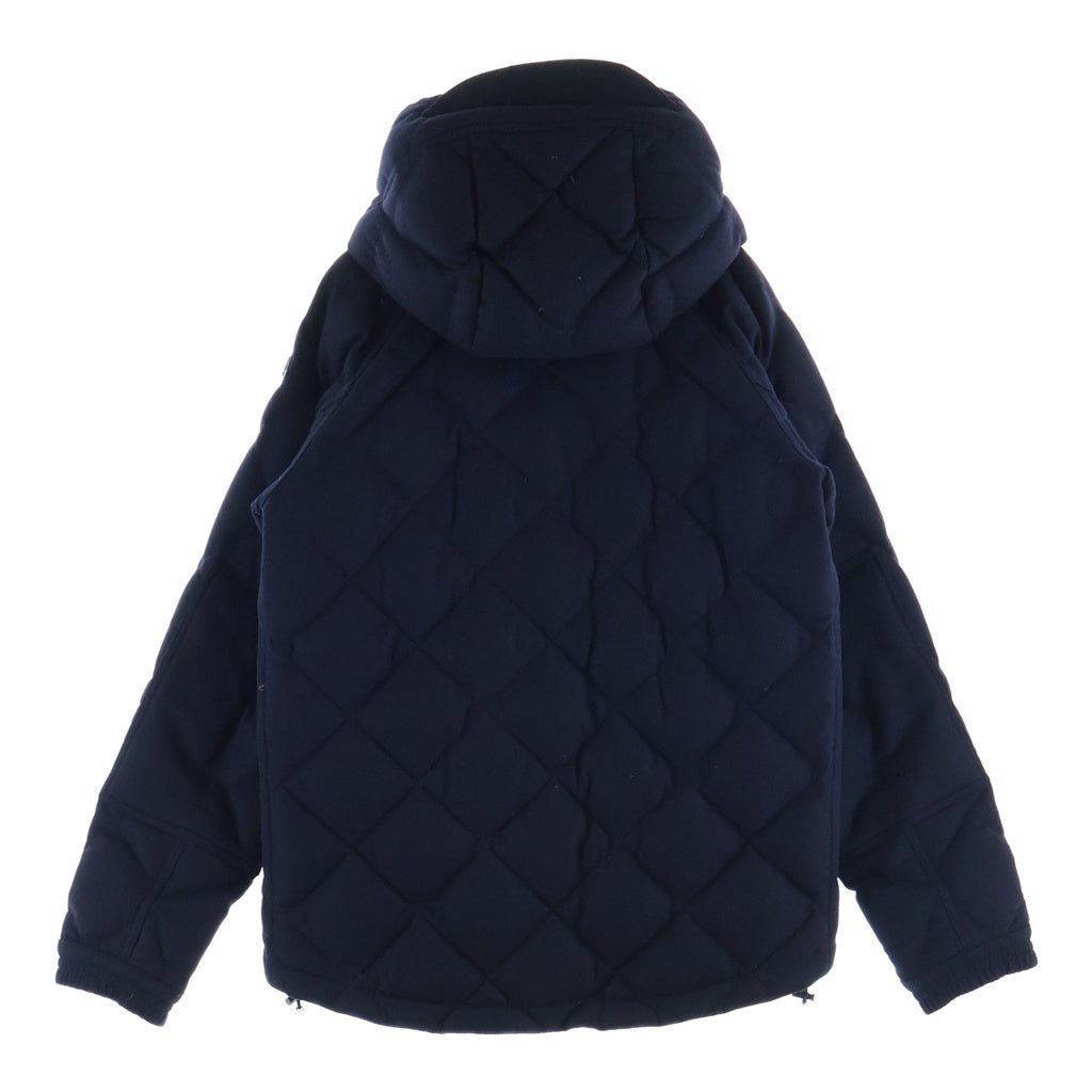 MONCLER(モンクレール) HARRY DOWN JAKET ハリー ウール ジップアップ ダウンジャケット フード ネイビー 420914131205 54233