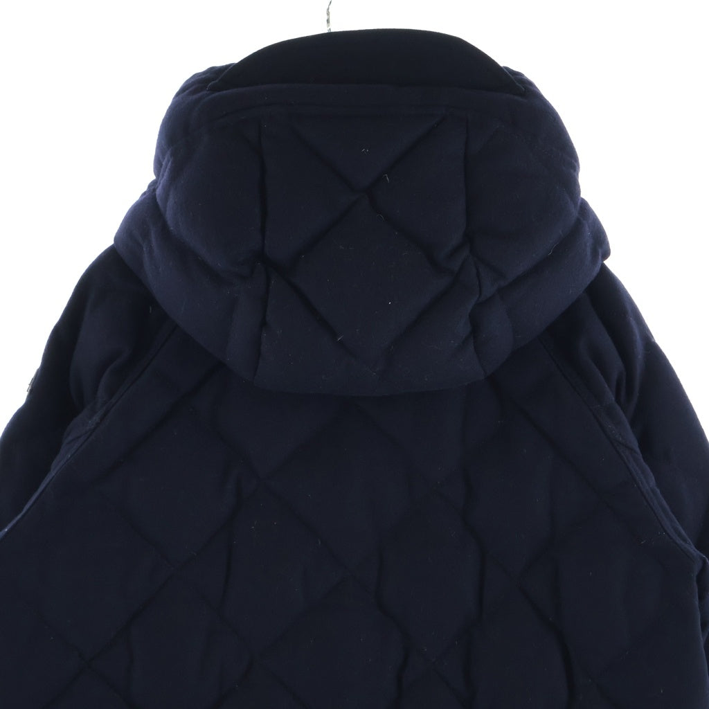 MONCLER(モンクレール) HARRY DOWN JAKET ハリー ウール ジップアップ ダウンジャケット フード ネイビー 420914131205 54233