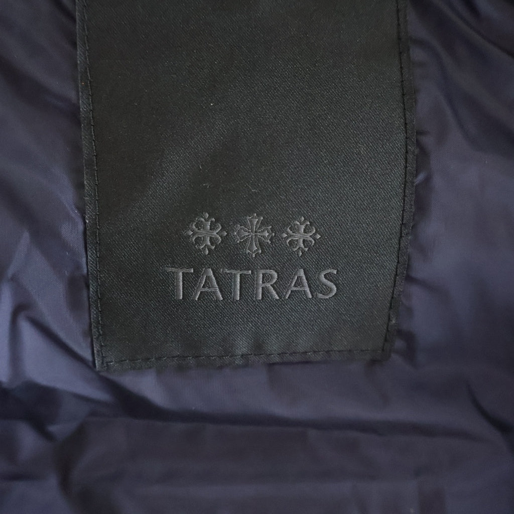 TATRAS(タトラス) SARMA DOWN COAT サルマ ダウンコート ファー フード ナイロン ネイビー LTAT20A4794ーD レディース
