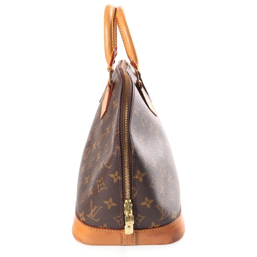 LOUIS VUITTON(ルイヴィトン) モノグラム アルマBB PVC レザー ハンドバッグ ブラウン M51130 レディース