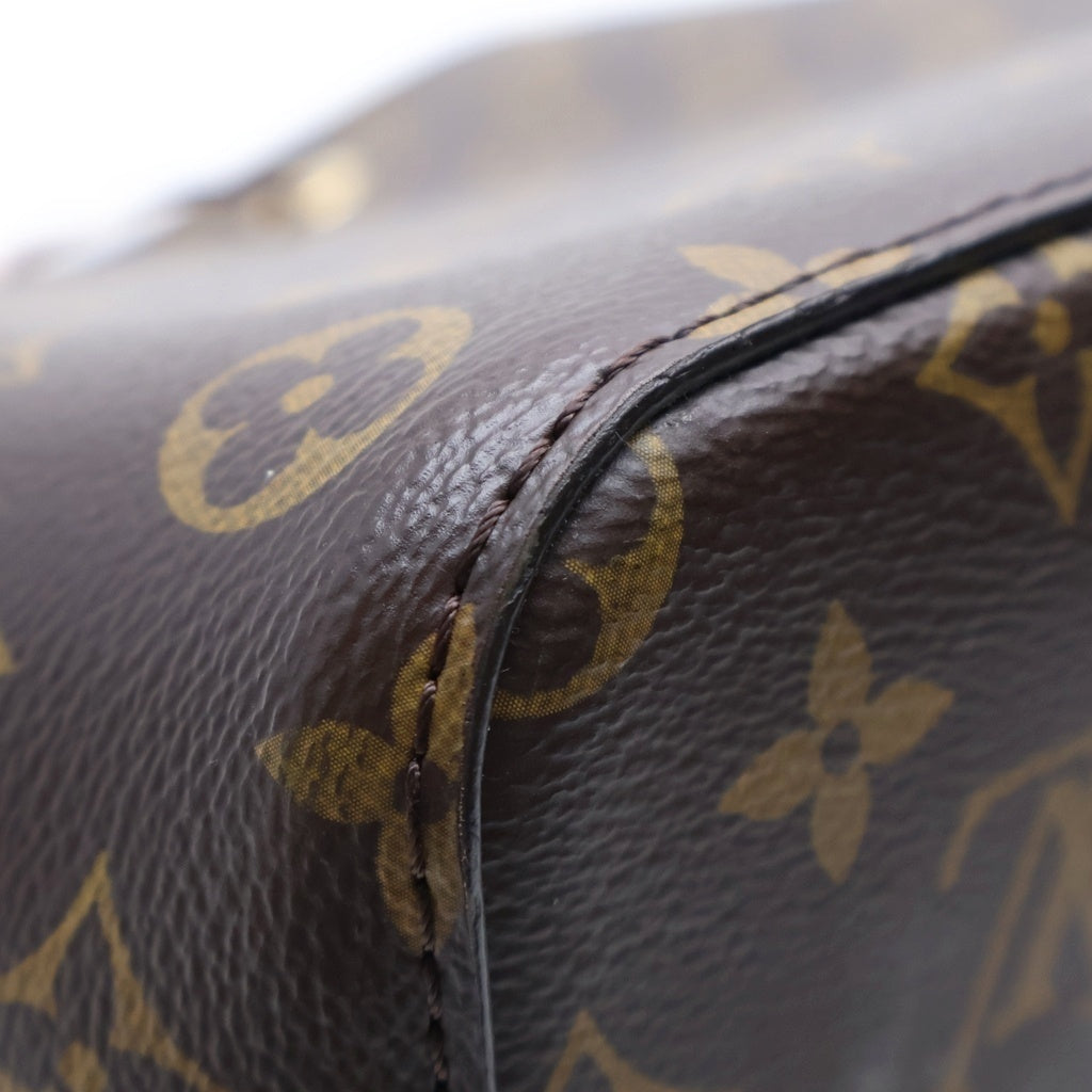 LOUIS VUITTON(ルイヴィトン) モノグラム ネオノエ ショルダーバッグ ブラウン×ピンク PVC×レザー M44022 ゴールド金具 レディース