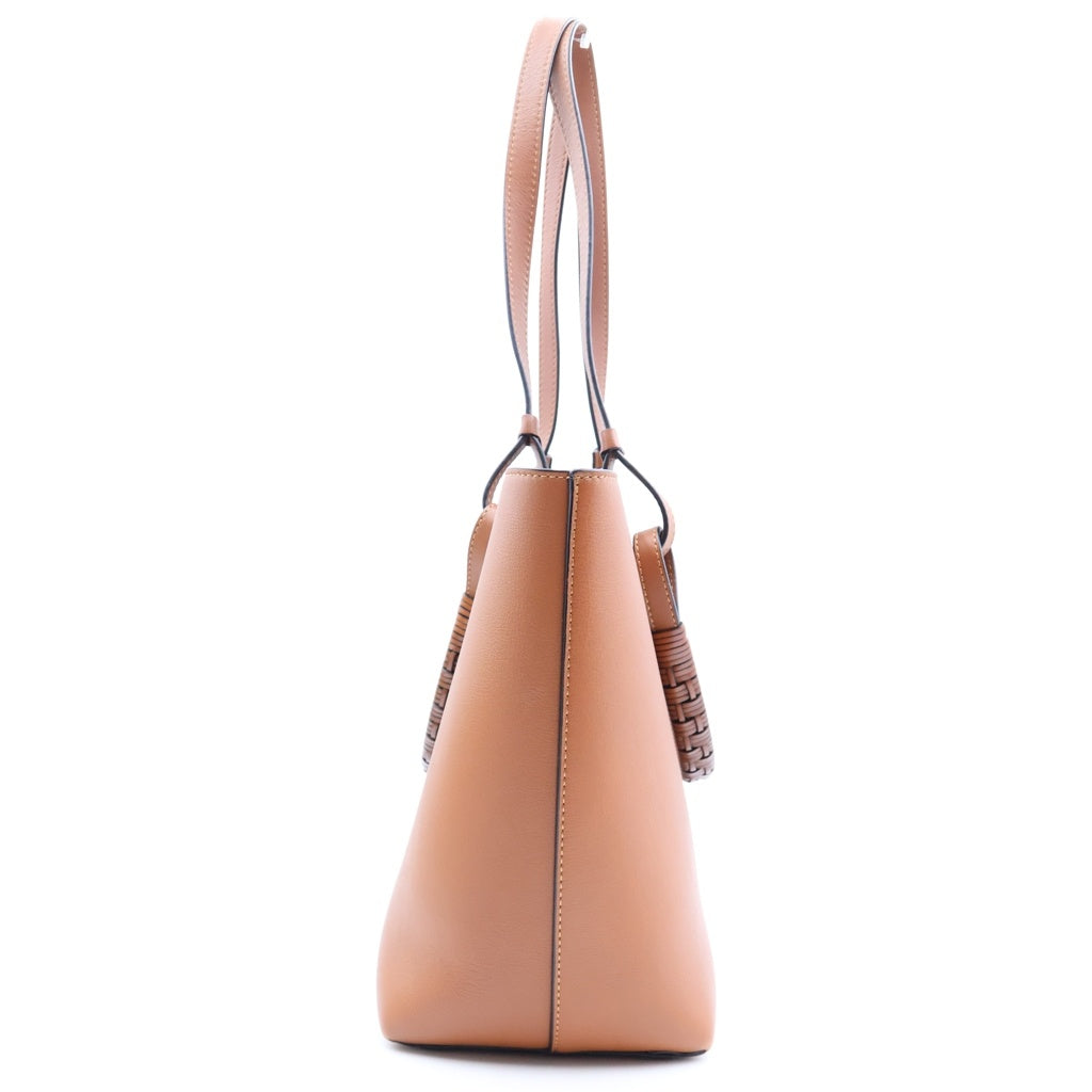 LOEWE(ロエベ) アナグラムロゴ レザー 2WAY トートバッグ ブラウン レディース