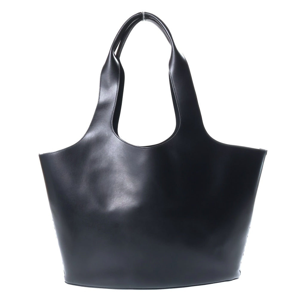 BOTTEGA VENETA(ボッテガヴェネタ) ミディアム クリーク トートバッグ ハンドバッグ ブラック レザー レディース
