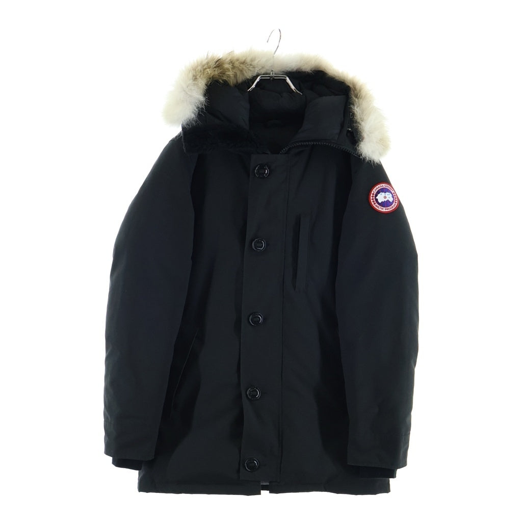 CANADA GOOSE(カナダグース) Jasper Parka Heritage ジャスパーパーカー ヘリテージ ダウンジャケット ファー フード ブラック 3438JM