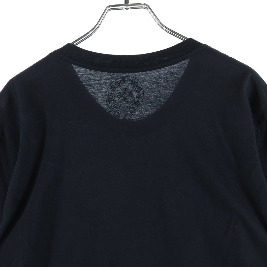 CHROME HEARTS(クロムハーツ) FOTI PRINT S/S TEE フォティ クルーネック半袖Tシャツ カットソー コットン ブラック