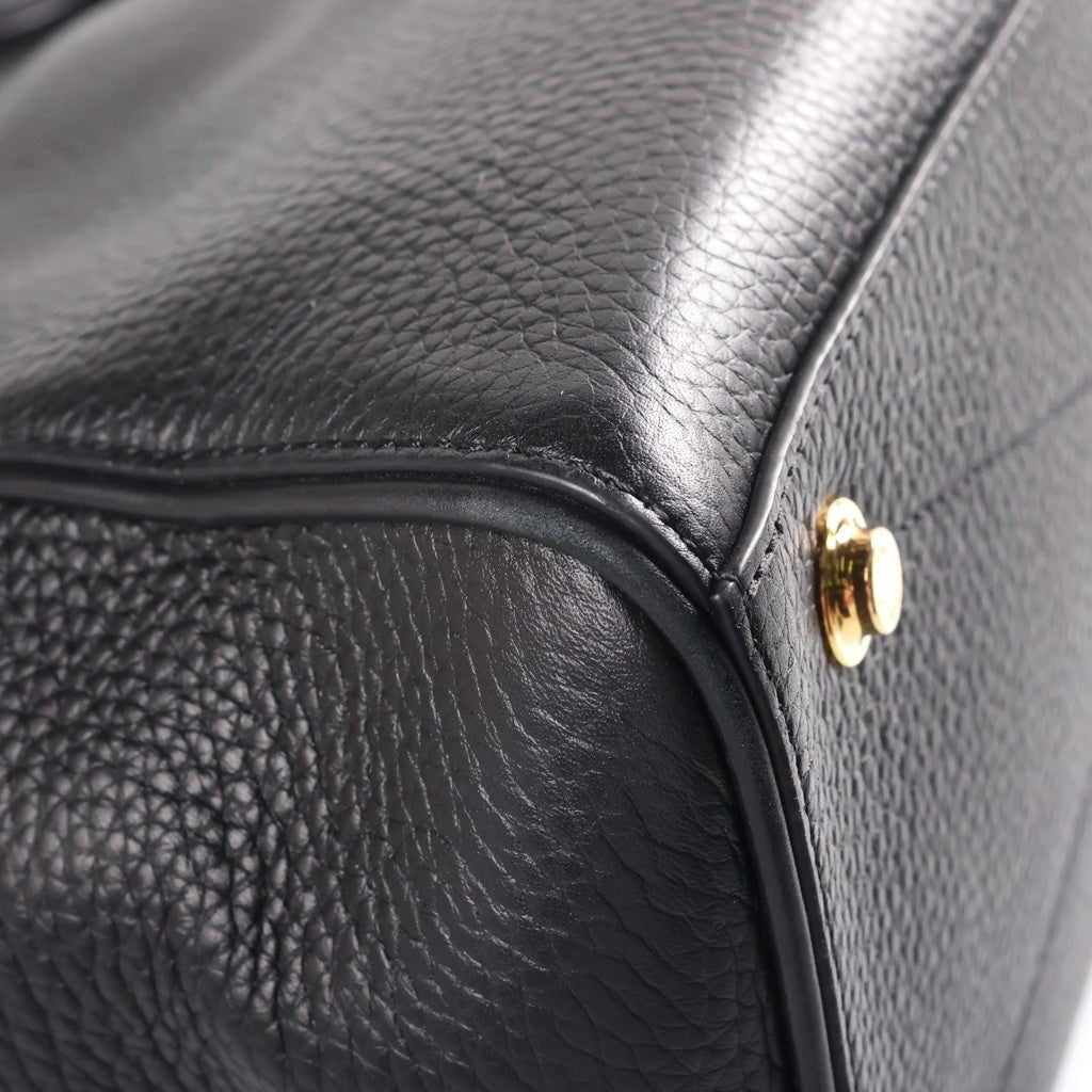 LOUIS VUITTON(ルイヴィトン) ロックイットMM ハンドバック 2wayショルダー レザー ブラック M22914 レディース