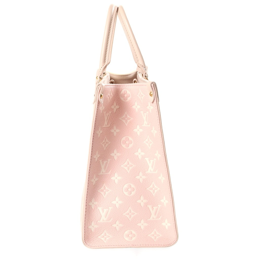 LOUIS VUITTON(ルイヴィトン) モノグラム アンプラント オンザゴーMM ハンドバッグ トートバッグ ローズベージュ M46128 IC